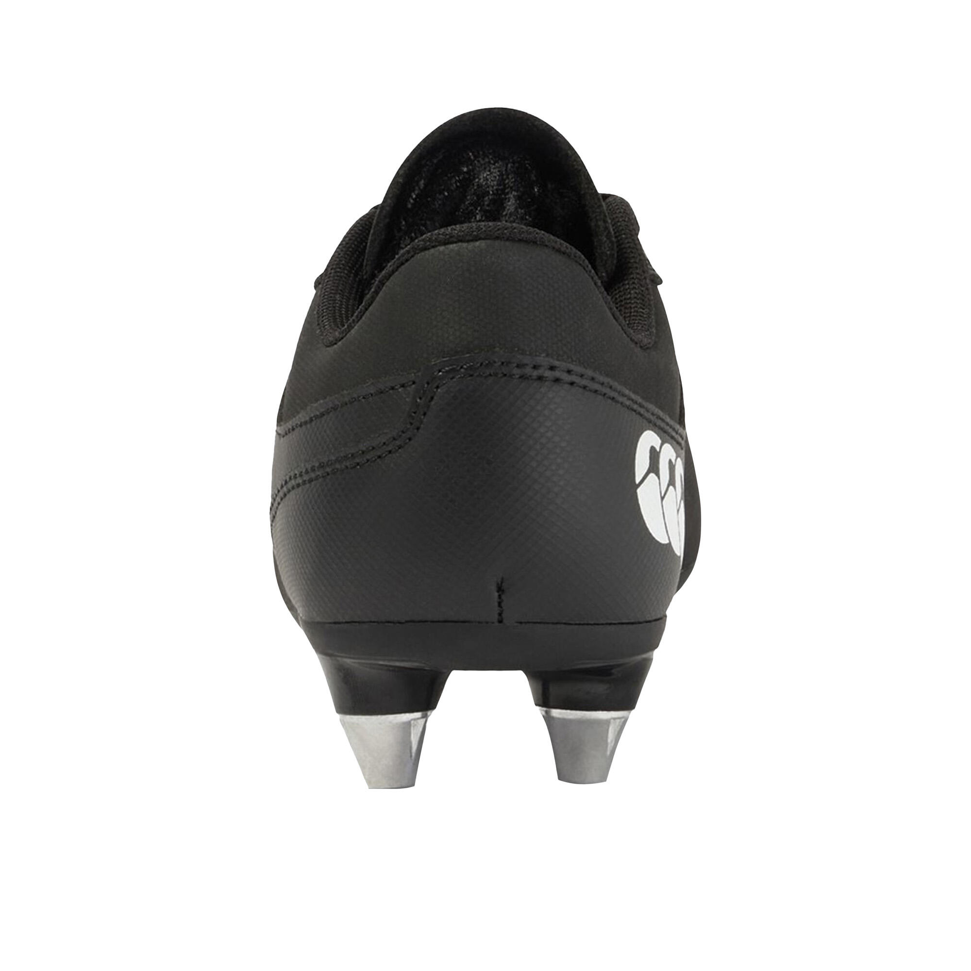 Childrens/Kids Phoenix Raze Soft Ground Rugby Boots (Black/White