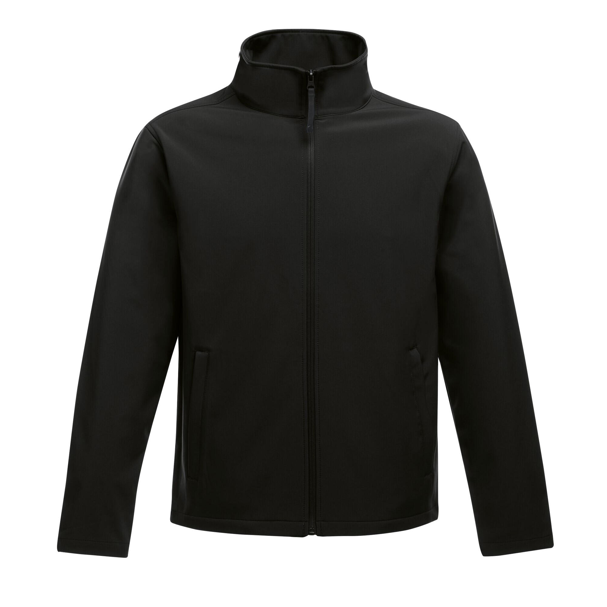 REGATTA Mens Soft Shell Jacket (Black/Black)