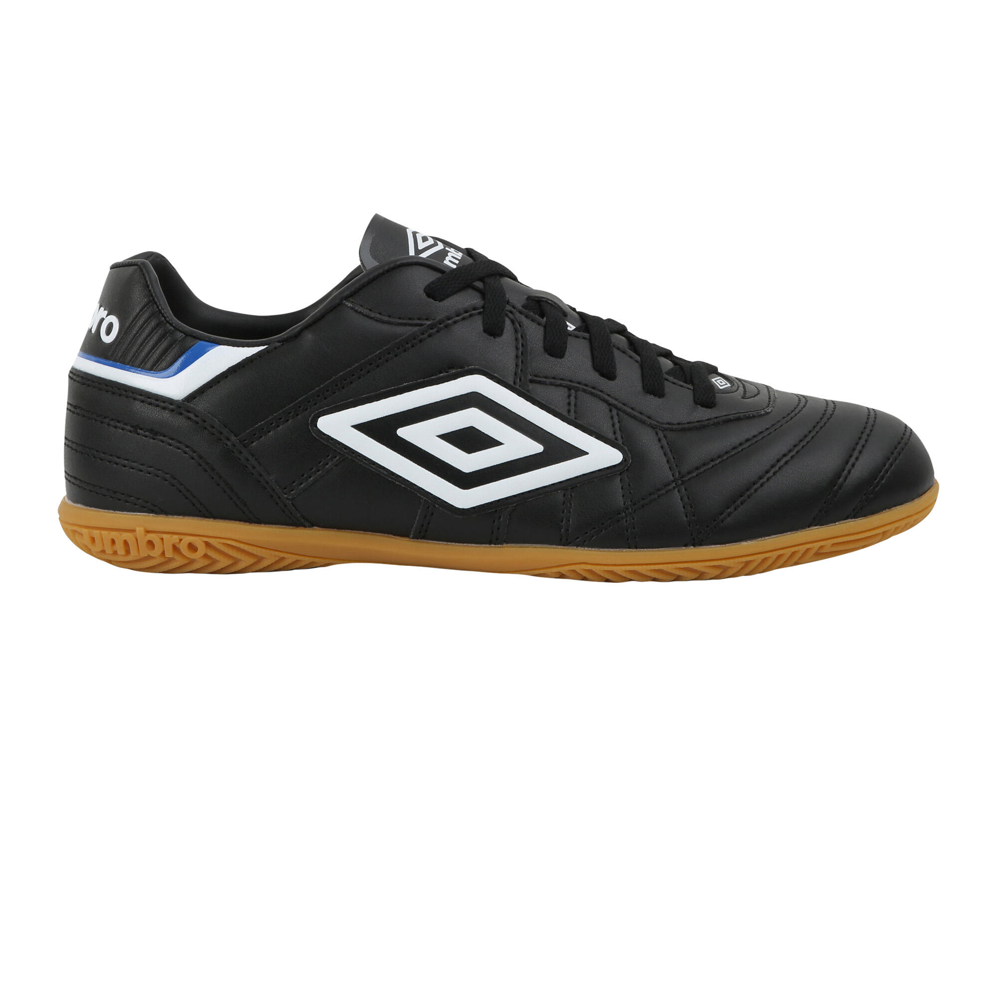 SPECIALI ETERNAL CLUB IC Men's Soccer Shoes (Black / White / Royal Blue)