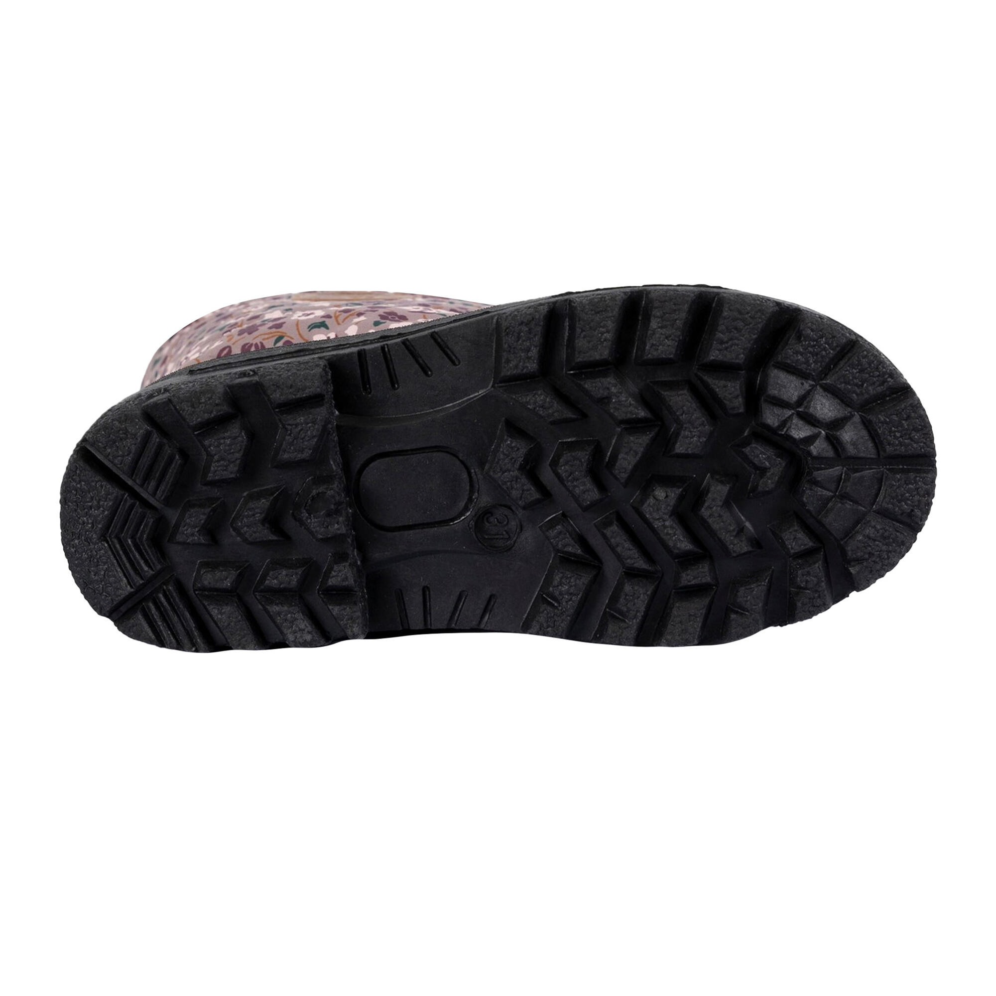 Schneestiefel "Remy", Blümchenmuster Kinder Braun/Schwarz 4/5