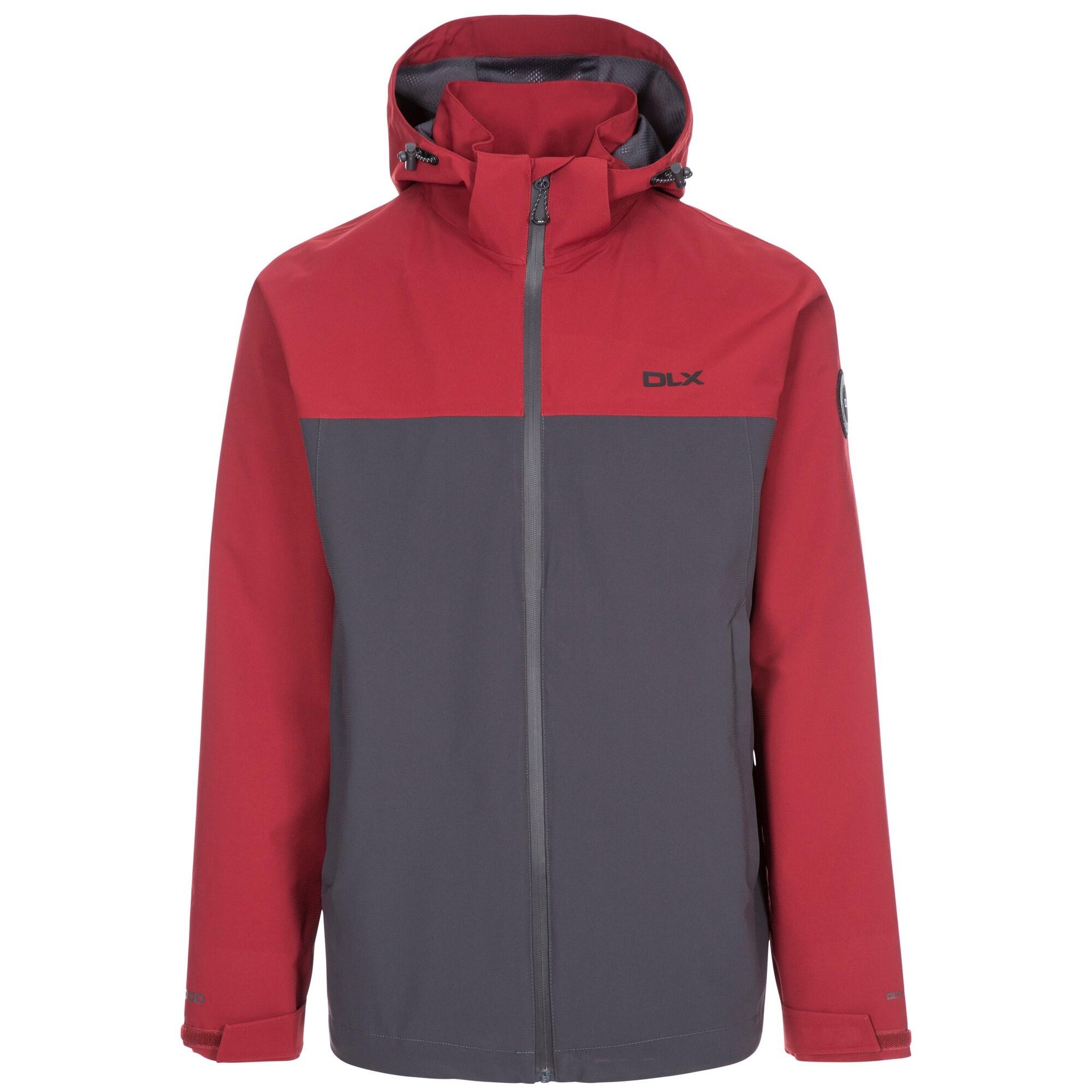 MARTON Men's Waterproof Jacket (Burgundy)