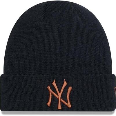 Bohne New Era League Essentials Cuff New York Yankees, Schwarz, Unisex