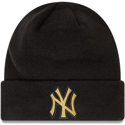Bohne New Era League Essentials Cuff New York Yankees, Schwarz, Unisex