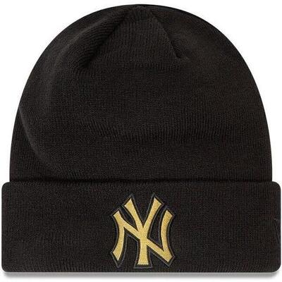 Bohne New Era League Essentials Cuff New York Yankees. Schwarz. Unisex