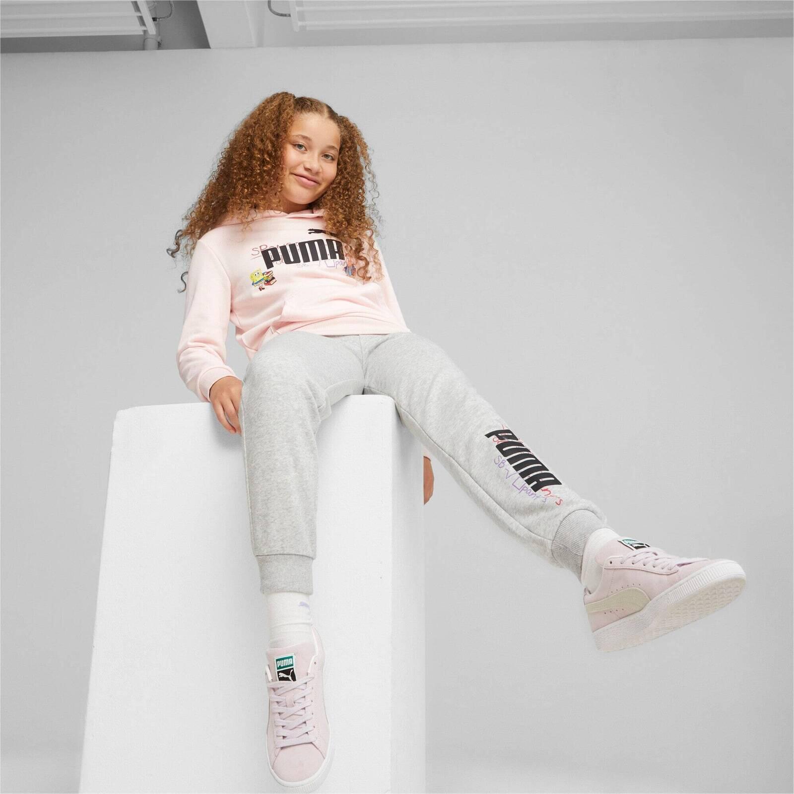 Capot Puma x Spongebob Squarepants, Rose, Enfants 3/5