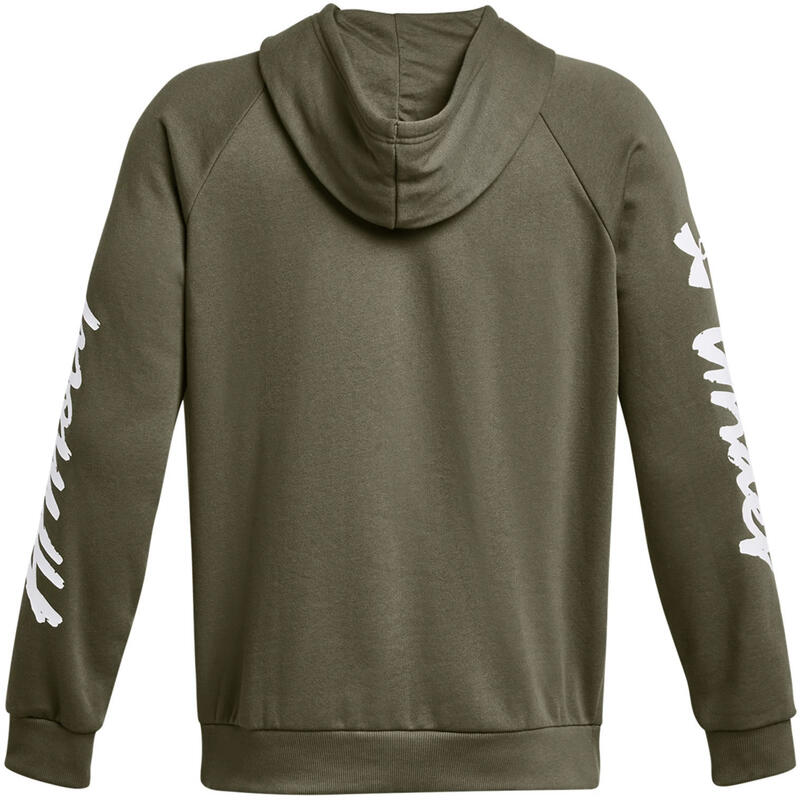 Hanorac barbati Under Armour Rival Fleece Graphic, Verde