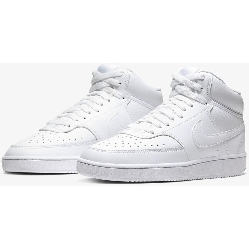 Baskets Nike Court Vision Mid, Blanc, Femmes