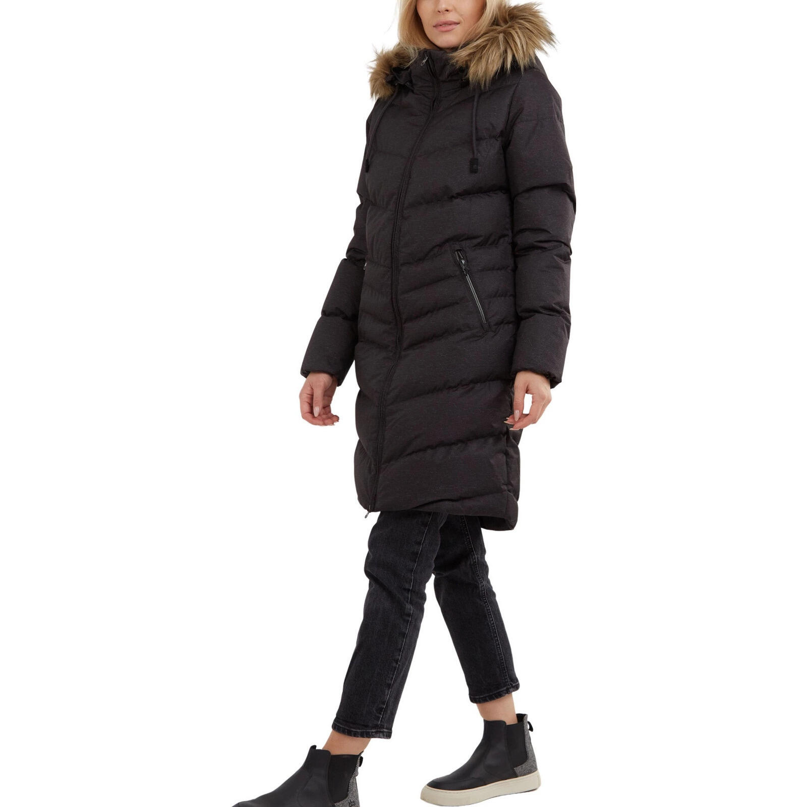 Chaqueta Fundango Puppis Padded Jacket, Negro, Mujer 5/7