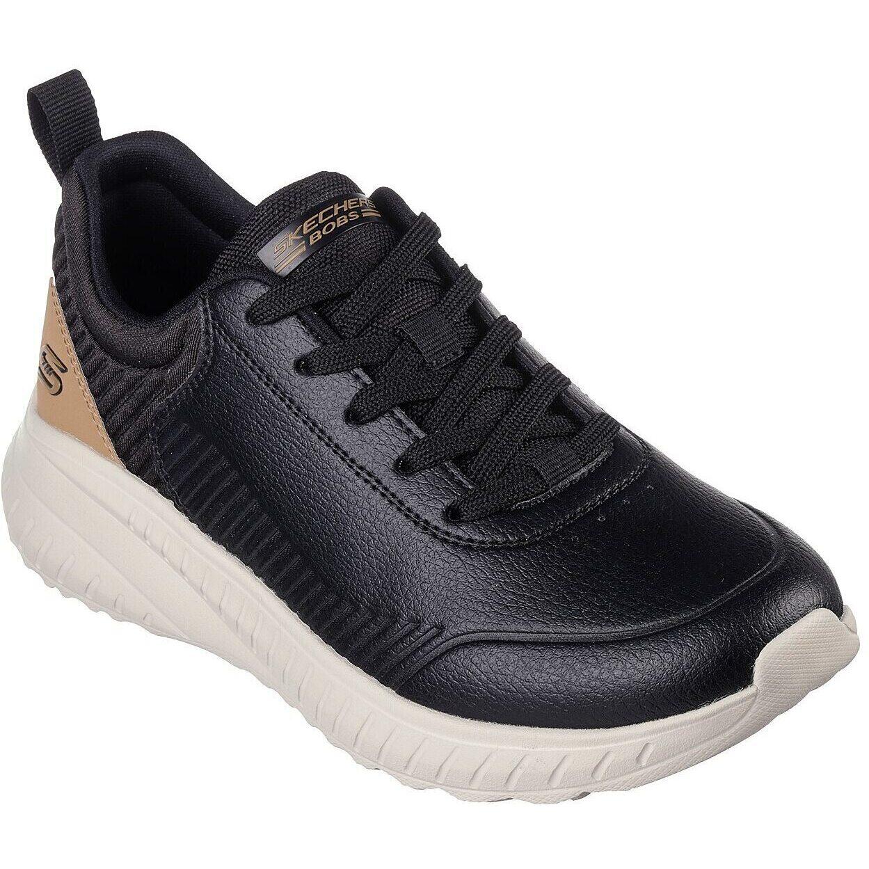 Zapatillas Skechers Bobs Squad Chaos-Heeling Alive, Negro, Mujer 4/5