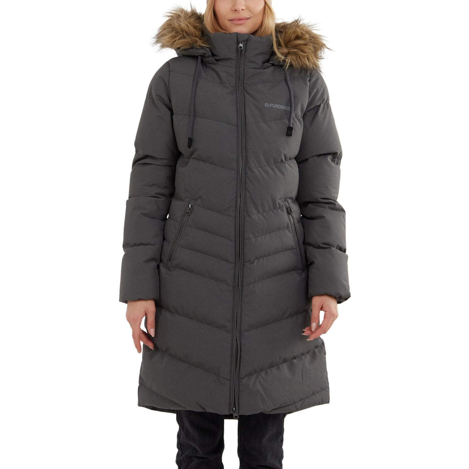 FUNDANGO Casaco Fundango Puppis Padded Jacket, Cinza, Mulheres