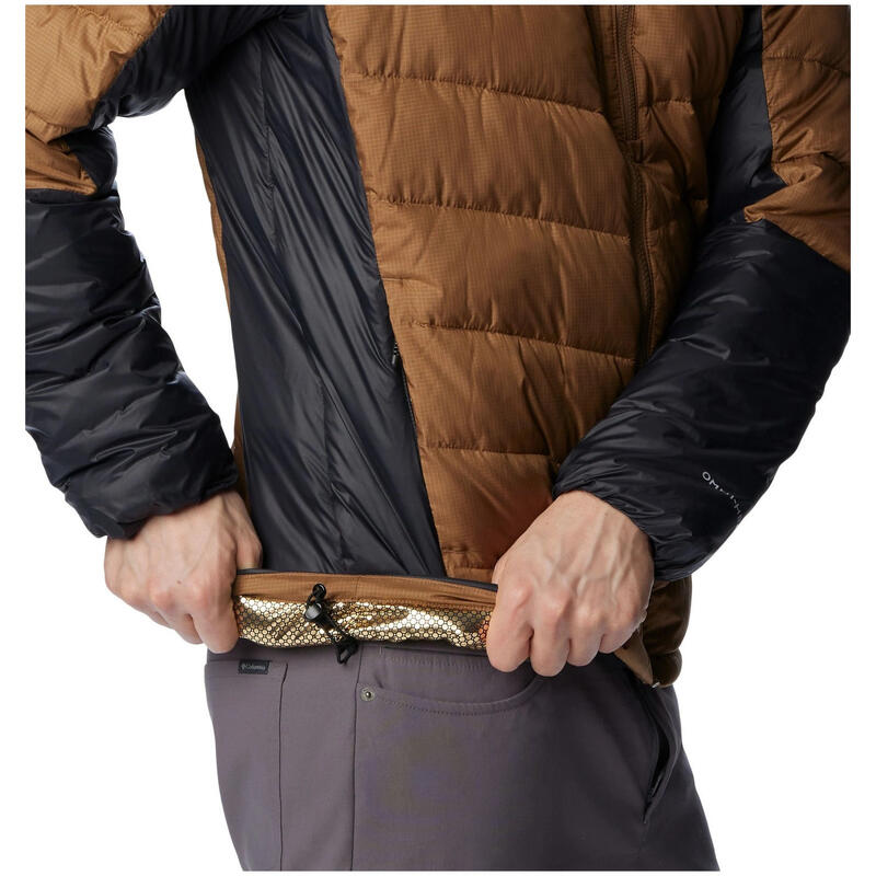 Veste Columbia Homme – Bleu – Taille M – Doudoune Légère – Occasion