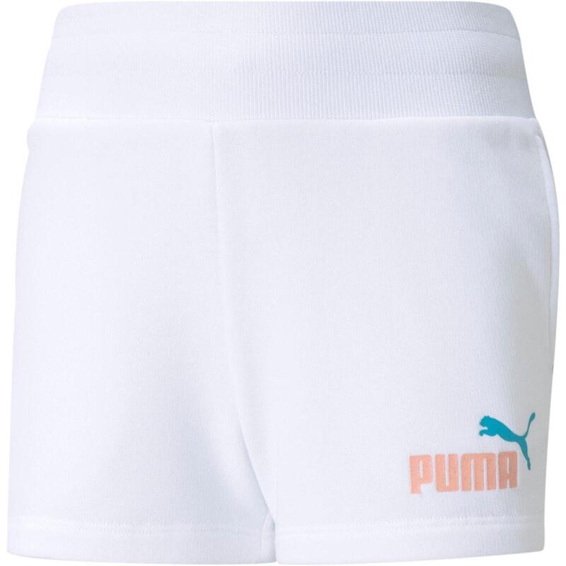 Pantalones cortos Puma Essentials, Blanco, Niños