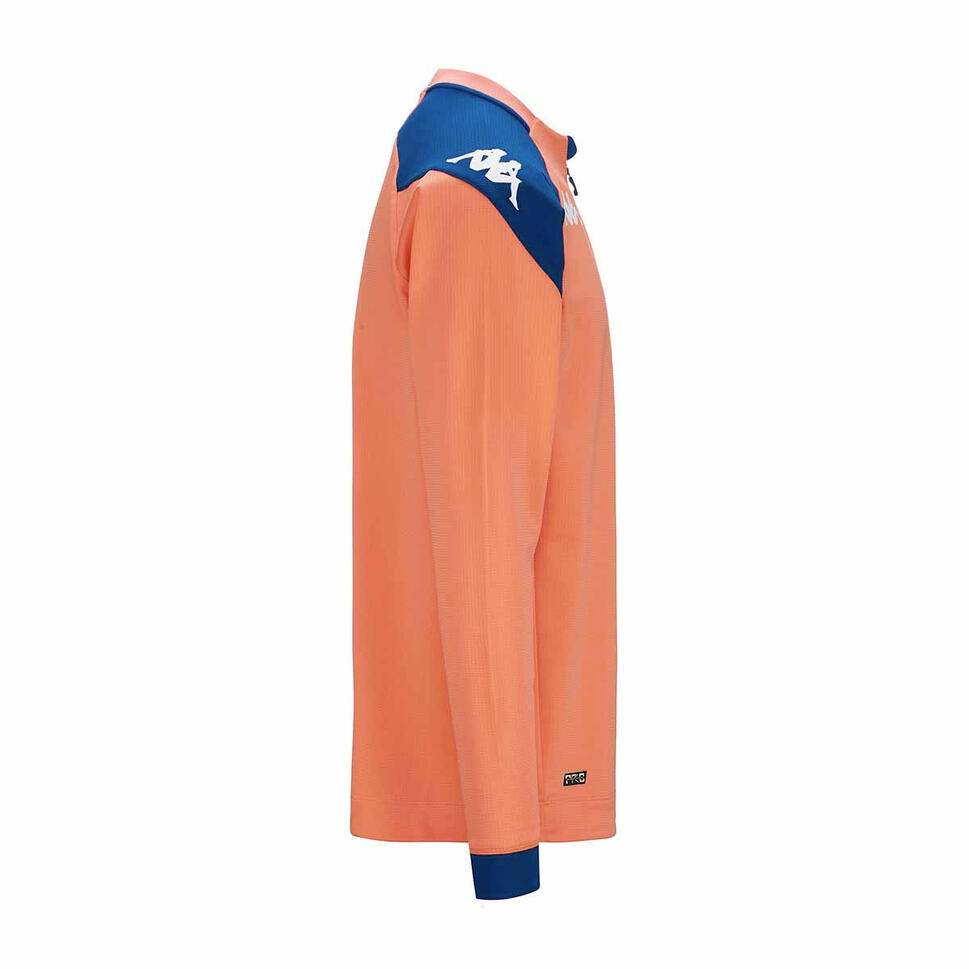 Bluza treningowa z zamkiem błyskawicznym 1/4 AS Monaco Pro 7 2023/24