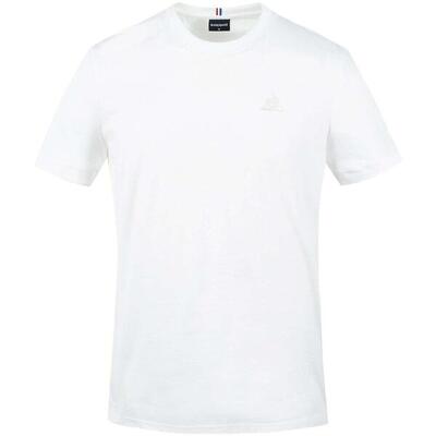 T-shirt le coq sportif ess tt tee ss no 1, wit, mannen