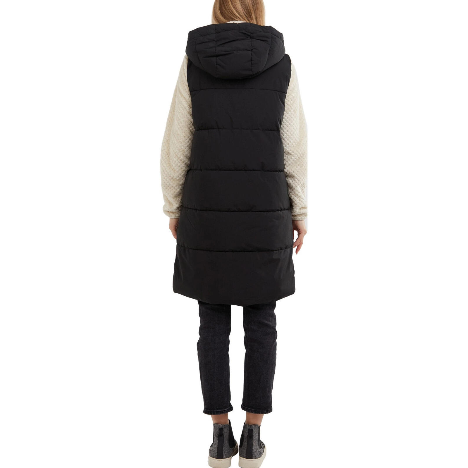 Gilet Fundango Scarlet Padded Vest, Noir, Femmes 2/7