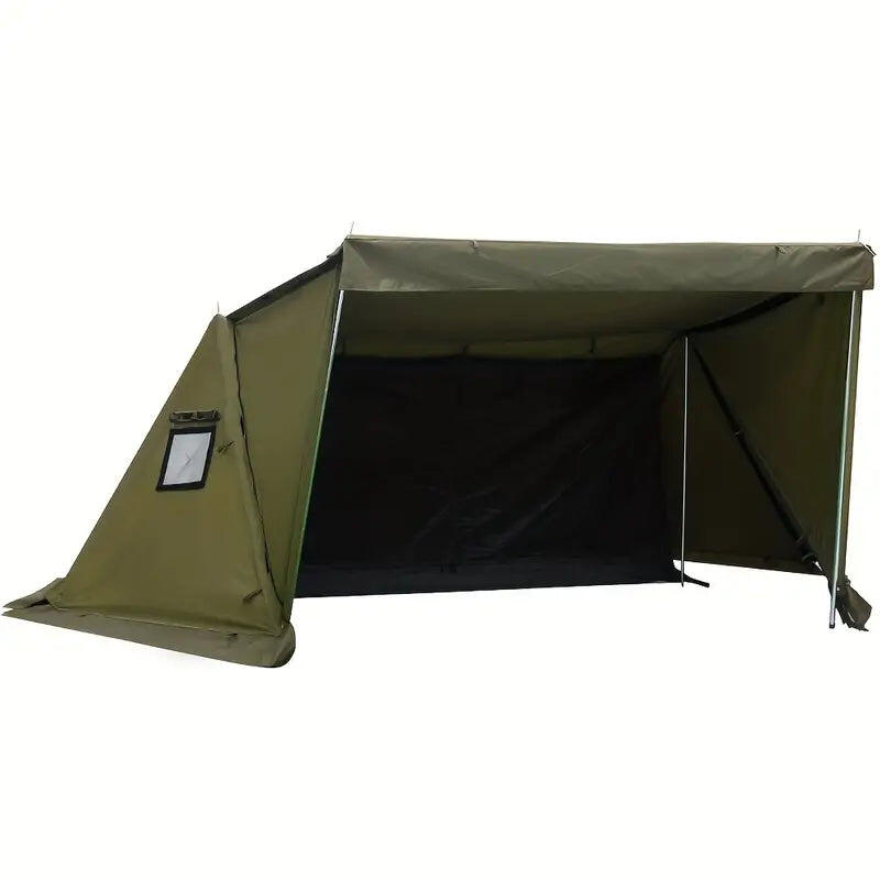 All-Season Hexagonal Camping Tent for 1-2 Persons