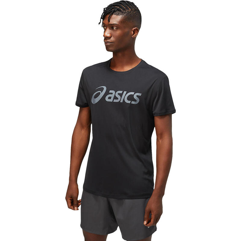 Camiseta de Manga Corta Hombre Asics  Core Negro