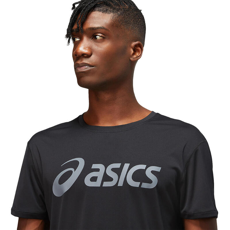 Camiseta de Manga Corta Hombre Asics  Core Negro