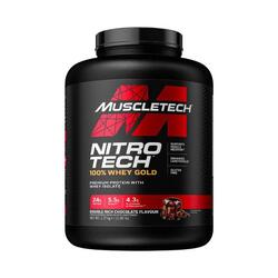 Proteina Nitrotech 100% Whey Gold 2,27 Kg Chocolate - Muscletech
