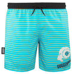 GUGGEN MOUNTAIN B6 Boardshort Short Maillot de bain homme avec motif