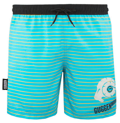 GUGGEN MOUNTAIN B5 Boardshort Short Maillot de bain homme avec motif