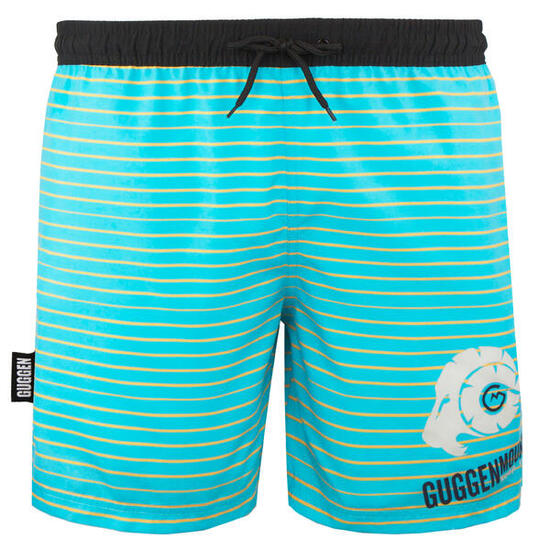 GUGGEN MOUNTAIN B5 Boardshort Short Maillot de bain homme avec motif