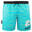 Șort de baie pentru bărbați cu model galben dungi boardshorts B6