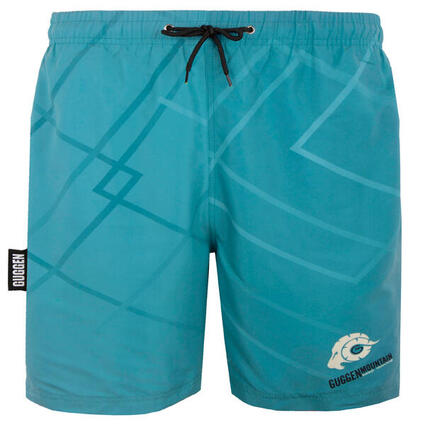 GUGGEN MOUNTAIN B5 Boardshort Short Maillot de bain homme avec motif