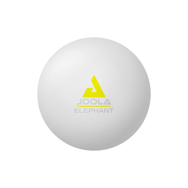 Mingi JOOLA Elephant 55 mm, 28 buc, ABS, alb