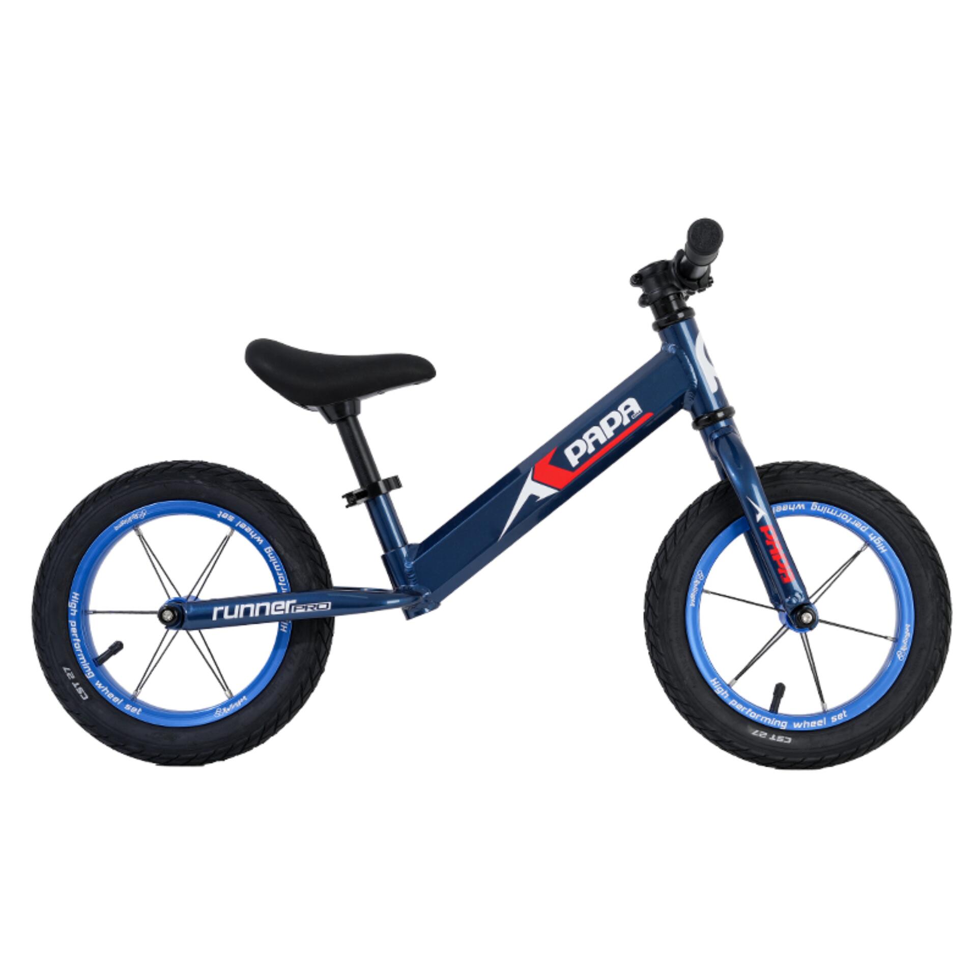 PAPA BIKE Balance Bike Runner Pro Plus 2024 Deep Blue