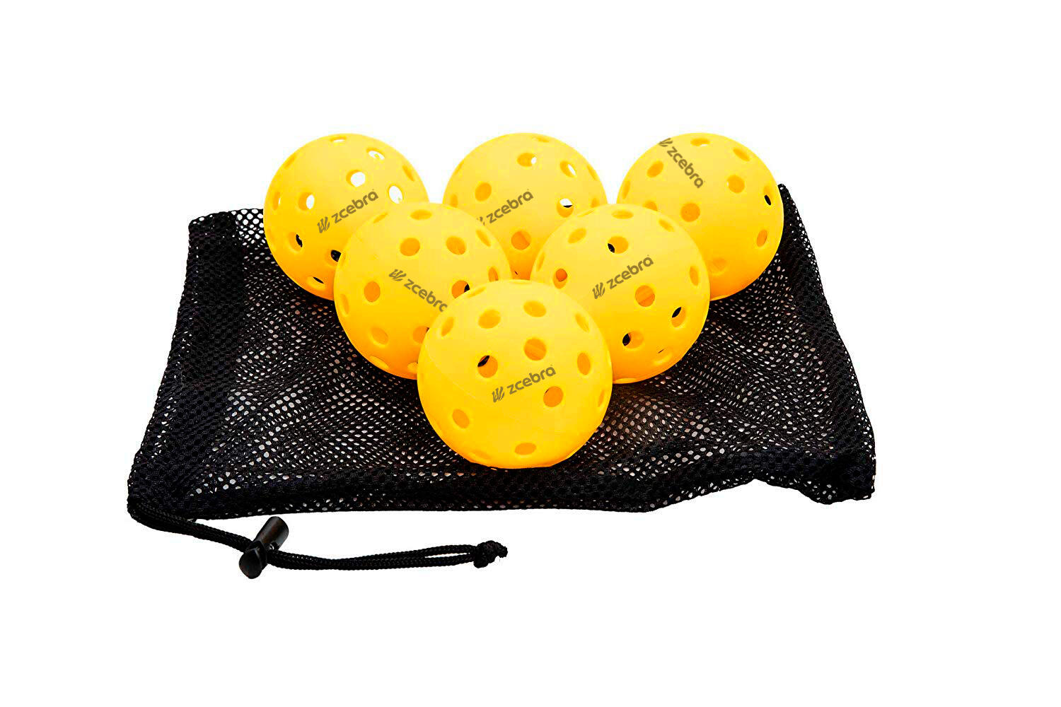 ZCEBRA Pelotas de Pickleball 40 agujeros Zcebra Onsight Series Pack 6