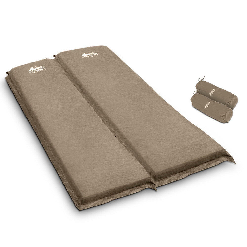 Self Inflating Mattress Camping Sleeping Mat Air Bed Pad Double 10CM Thick
