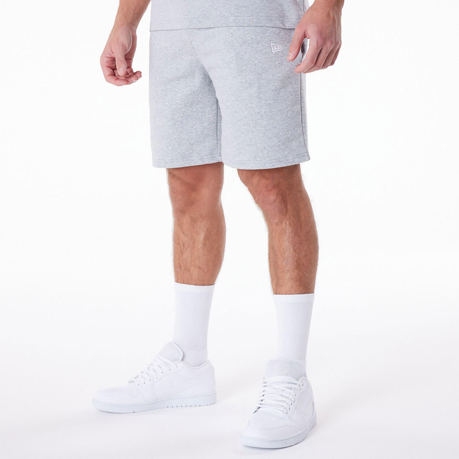 Pantaloncini New Era Essentls Short, Grigio, Uomini 5/7