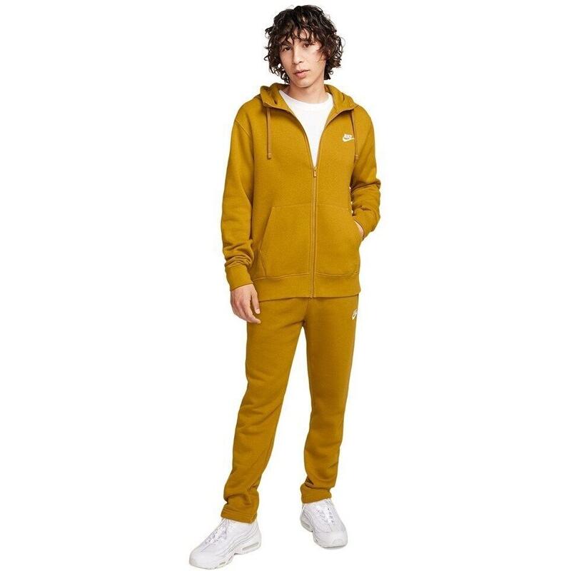 Hanorac barbati Nike Sportswear Club Fleece, Galben