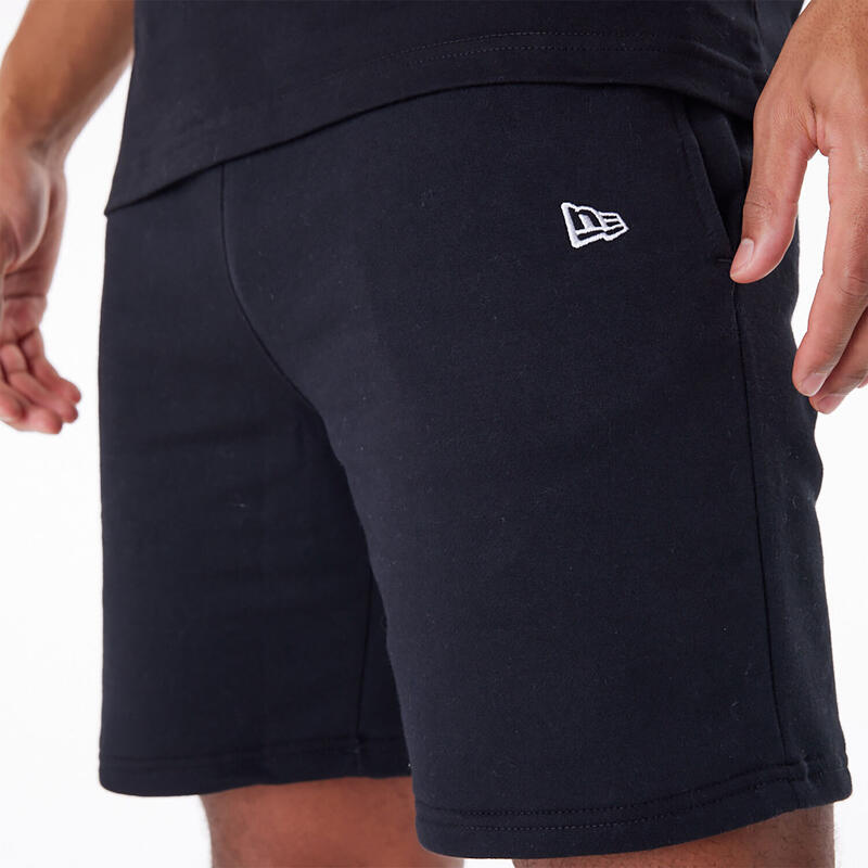 Bermudas New Era Essentls Short, Negro, Hombre