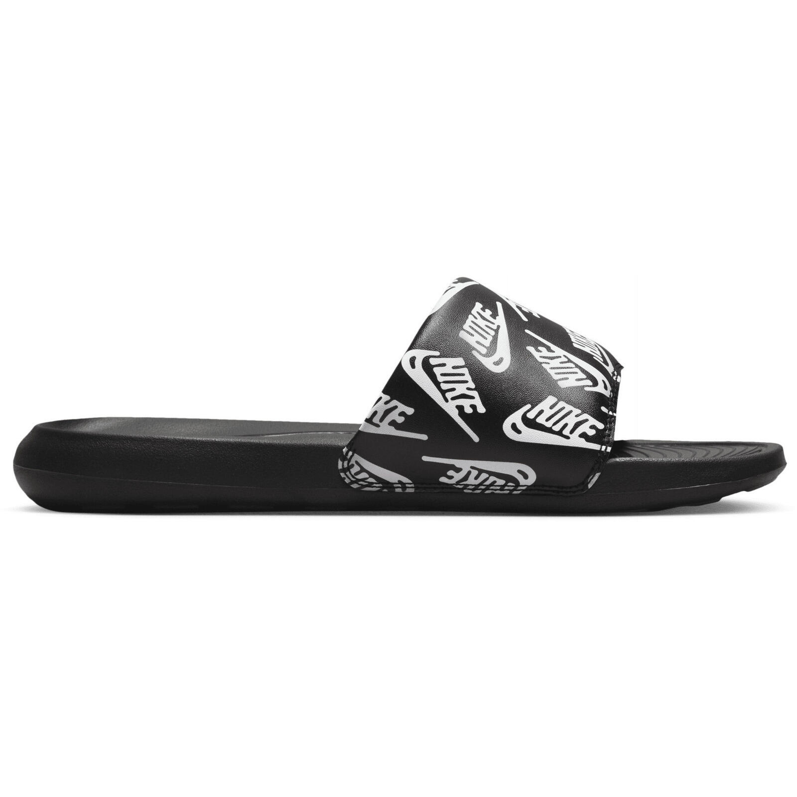 Tongs Nike Victori One Slide Print, Noir, Hommes 4/7