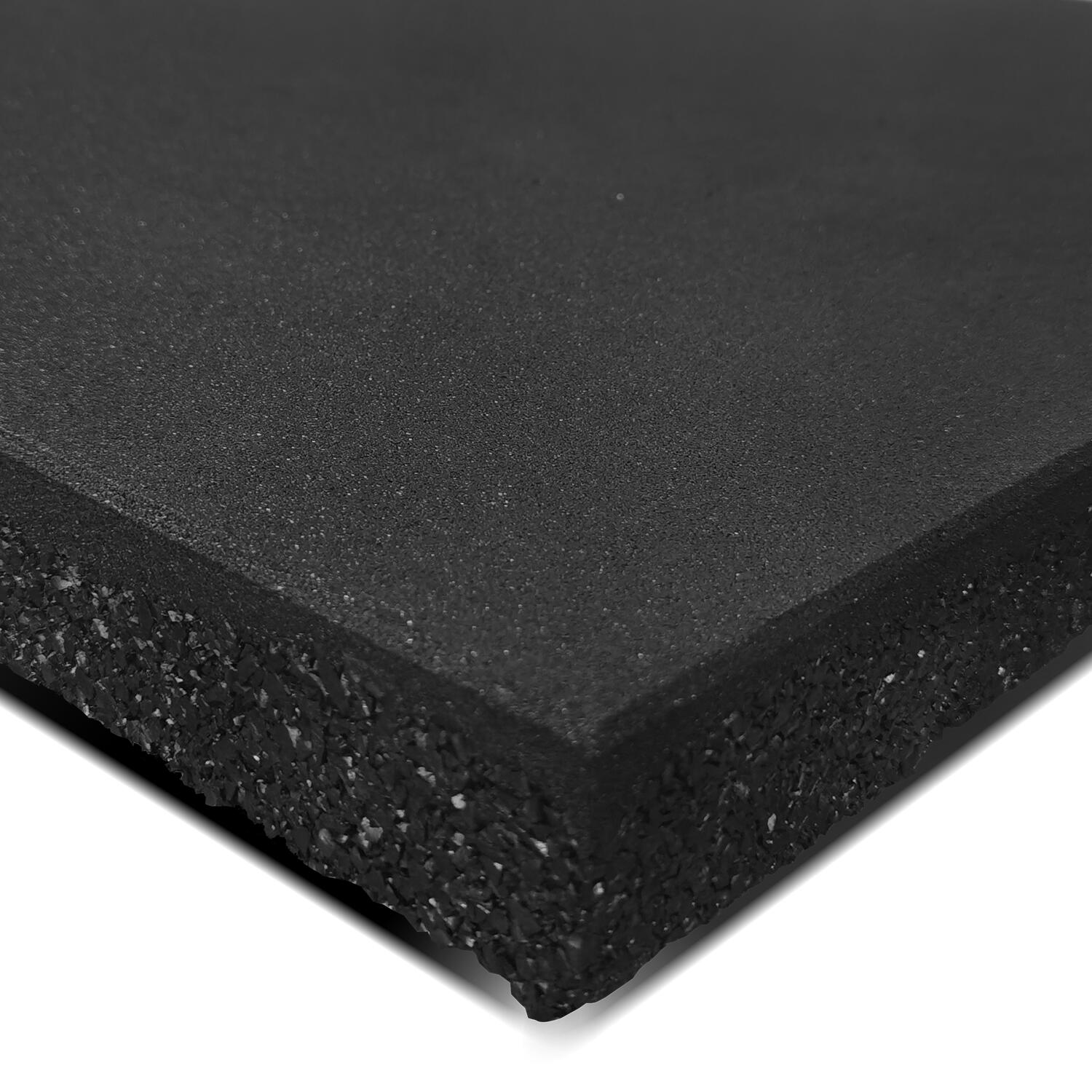 CORTEX Commercial Dual Density Rubber Gym Floor Tile Mat (1m x 1m) - Set of 6