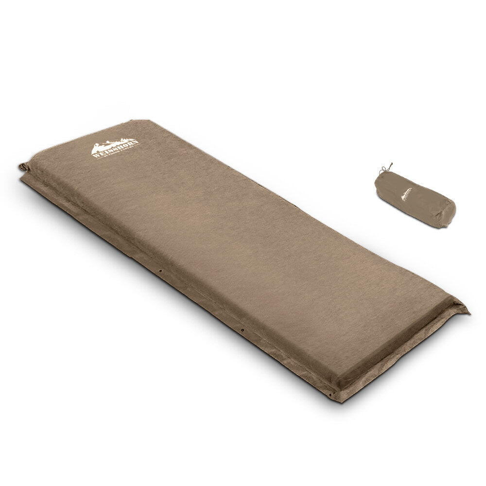 Single Size Self Inflating Mattress Mat Joinable Thick