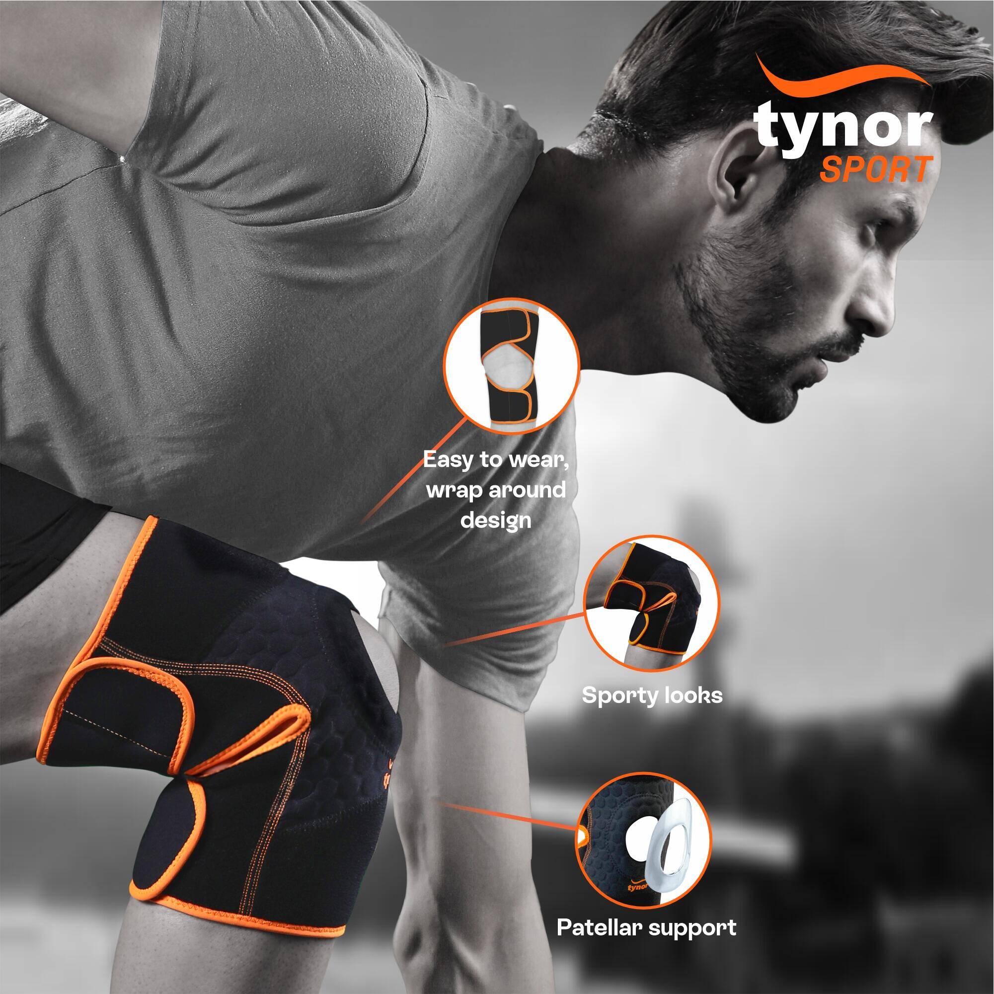 KNEE WRAP (NEO) N.O -  2