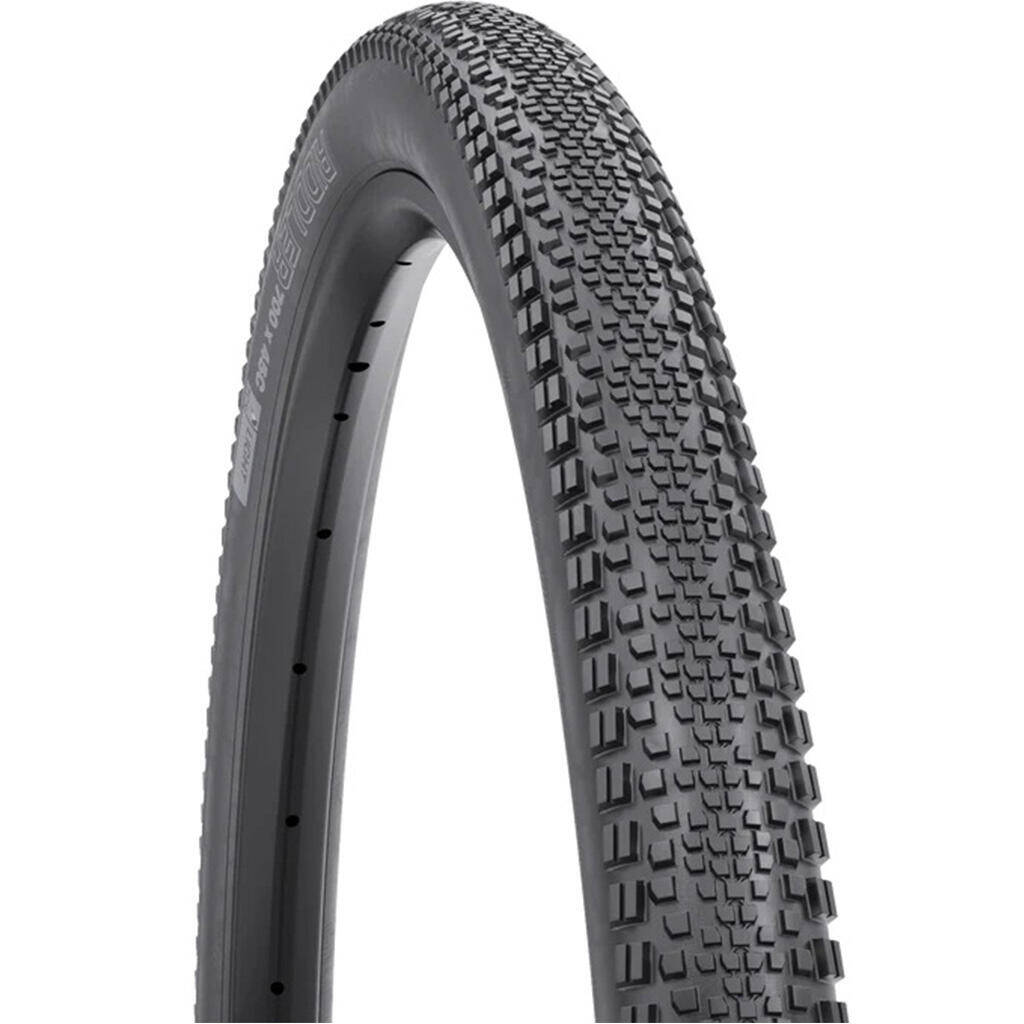 WTB Riddler 700x45c TCS Tubeless Tyre, Light/Fast Rolling (Black) -  1