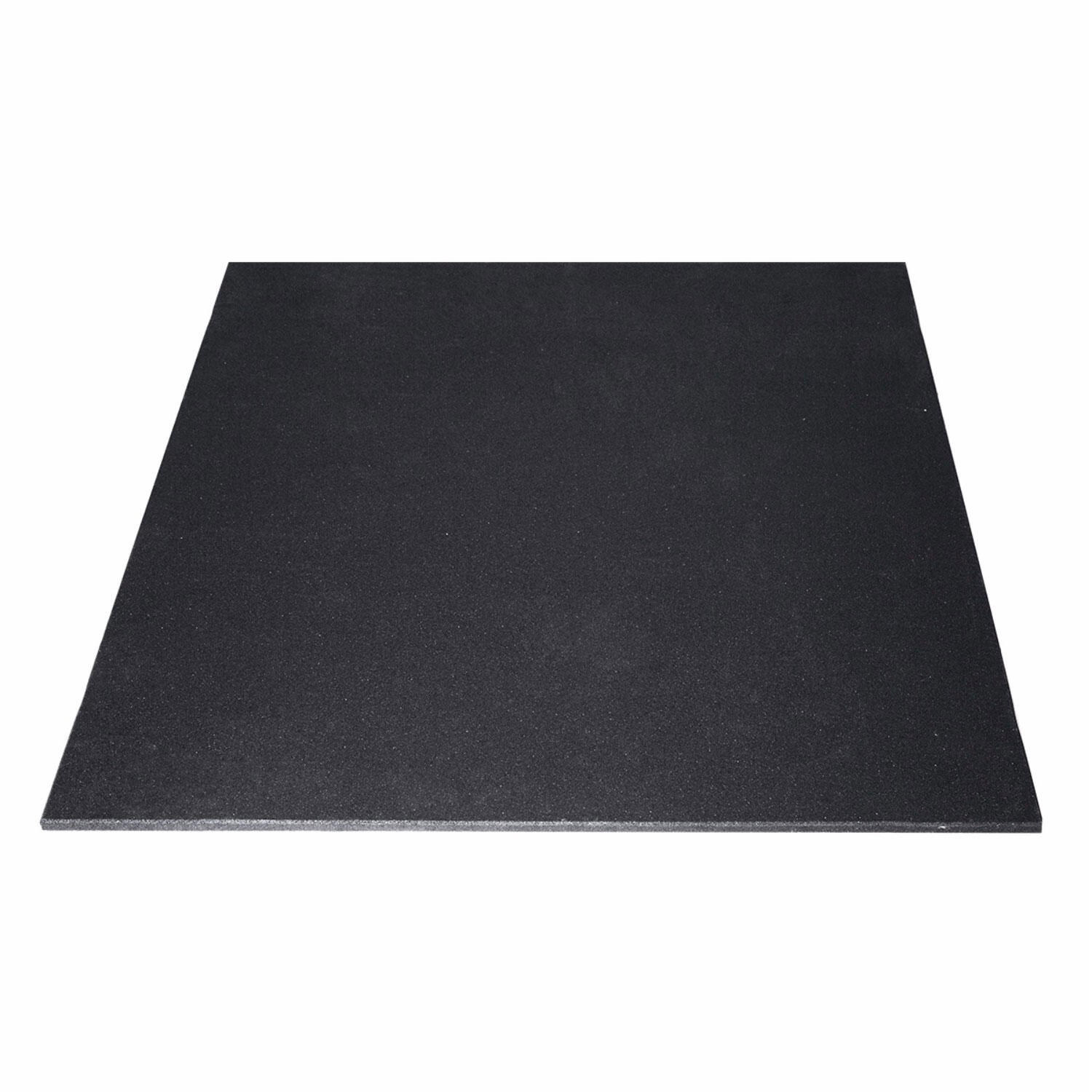 CORTEX Commercial Bevelled Edge Rubber Gym Tile Mat (1m x 1m) - Set of 6