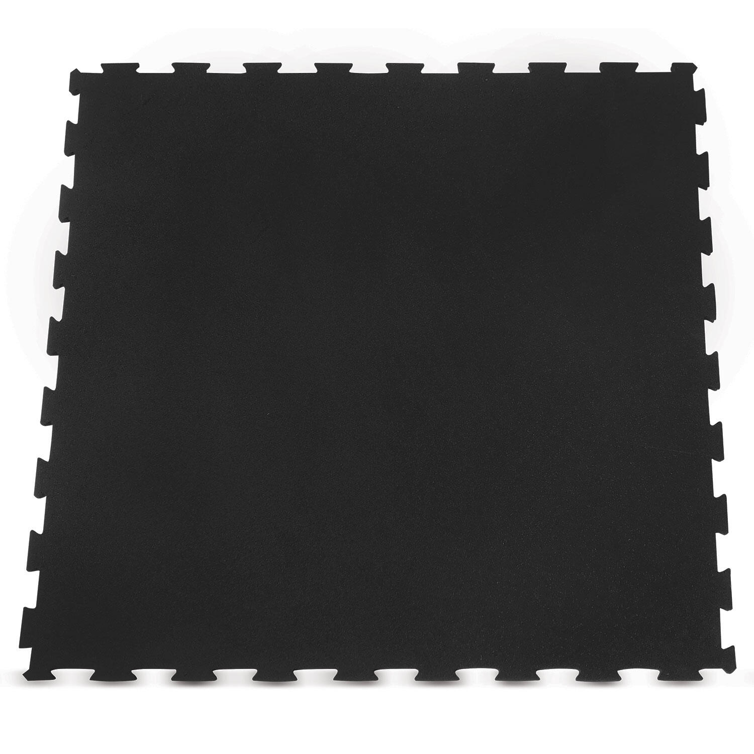 CORTEX Commercial Interlocking Rubber Gym Tile Mat (1m x 1m) - Set of 9