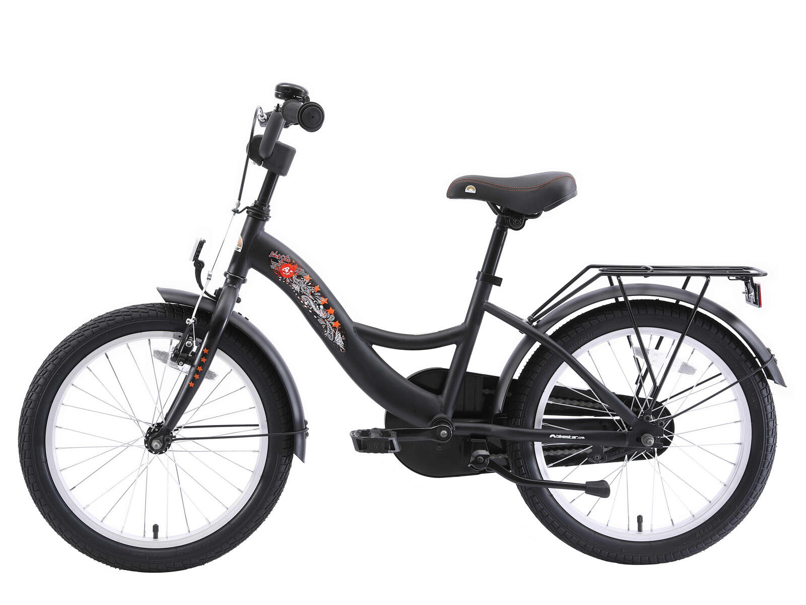 BIKESTAR Bicicletta per bambini 18 pollici dai 5 - 7 anni, Classic