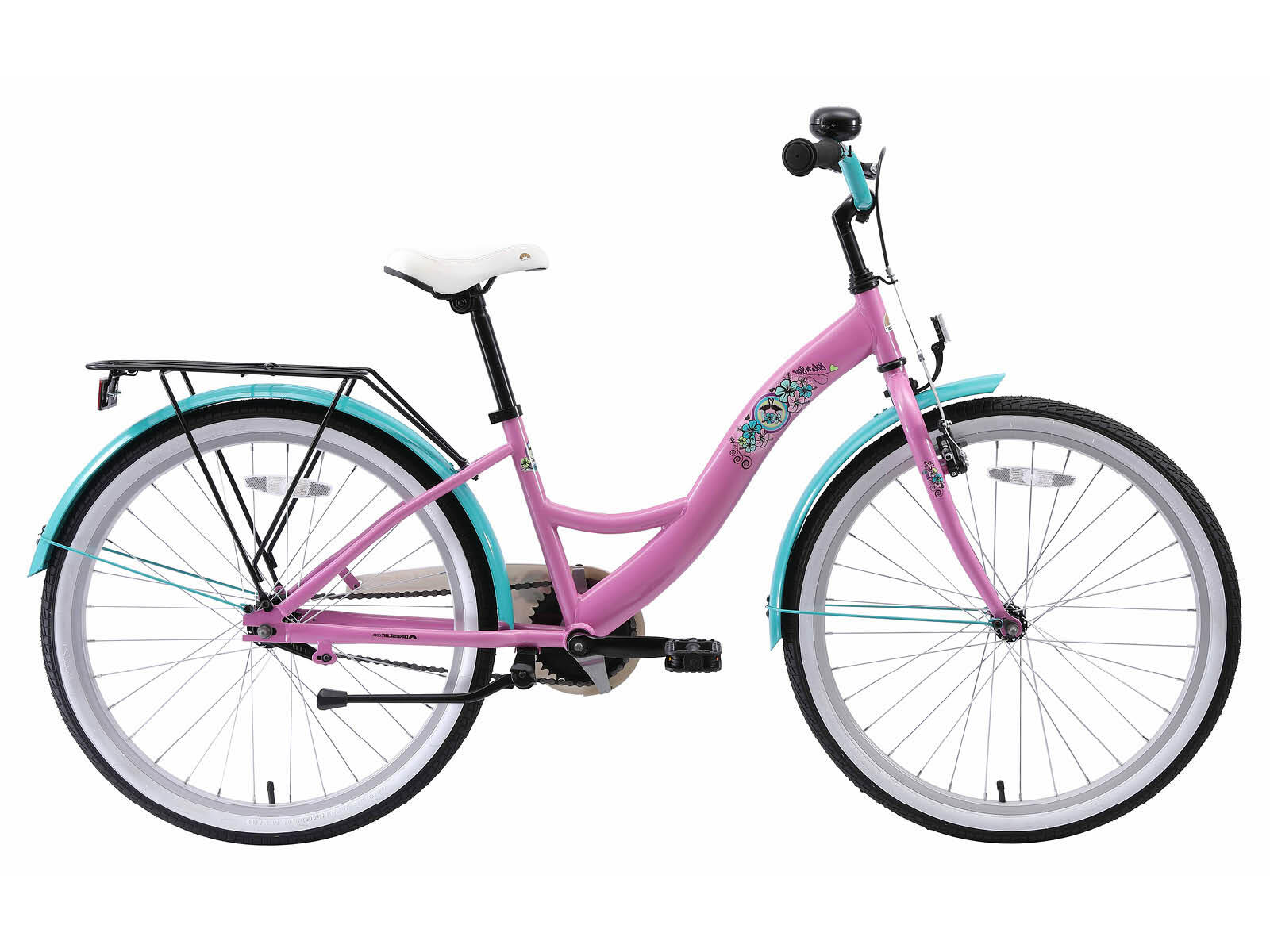 BIKESTAR Bikestar kinderfiets Classic 24 inch roze