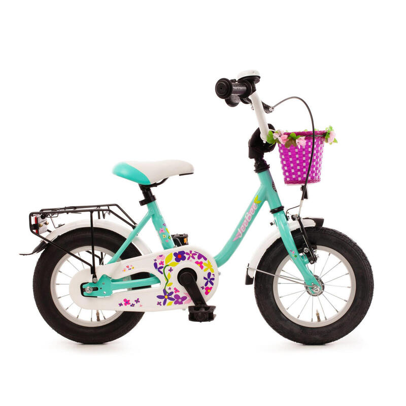 Bachtenkirch kinderfiets Jee Bee 12 inch turquoise