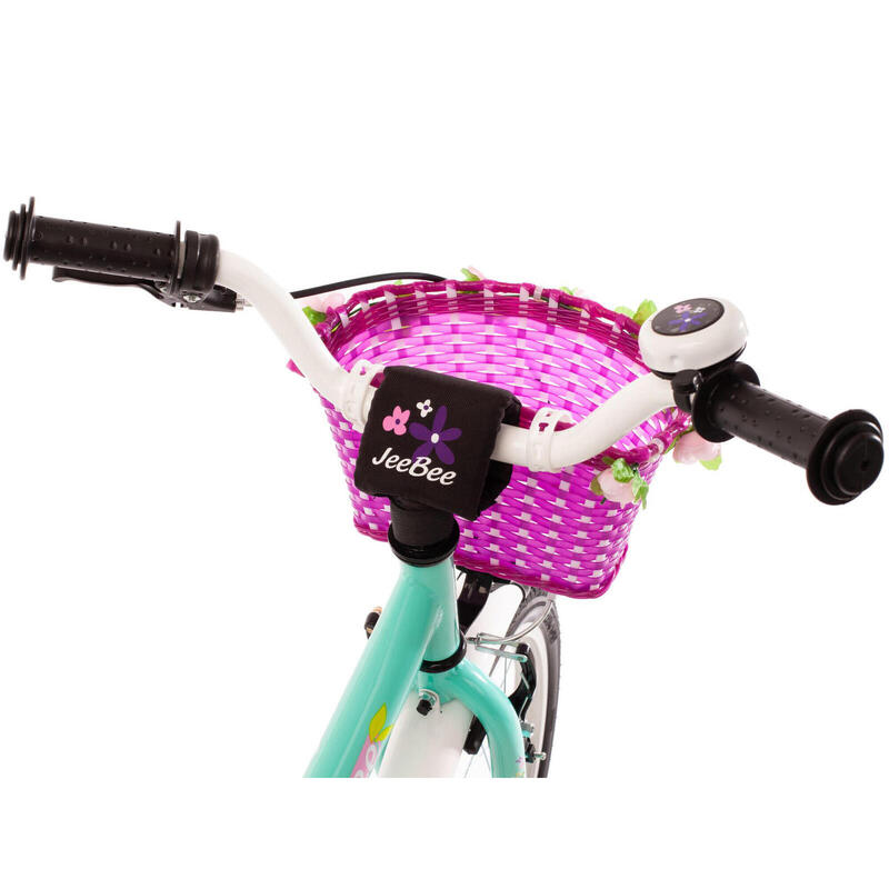 Bachtenkirch kinderfiets Jee Bee 12 inch turquoise