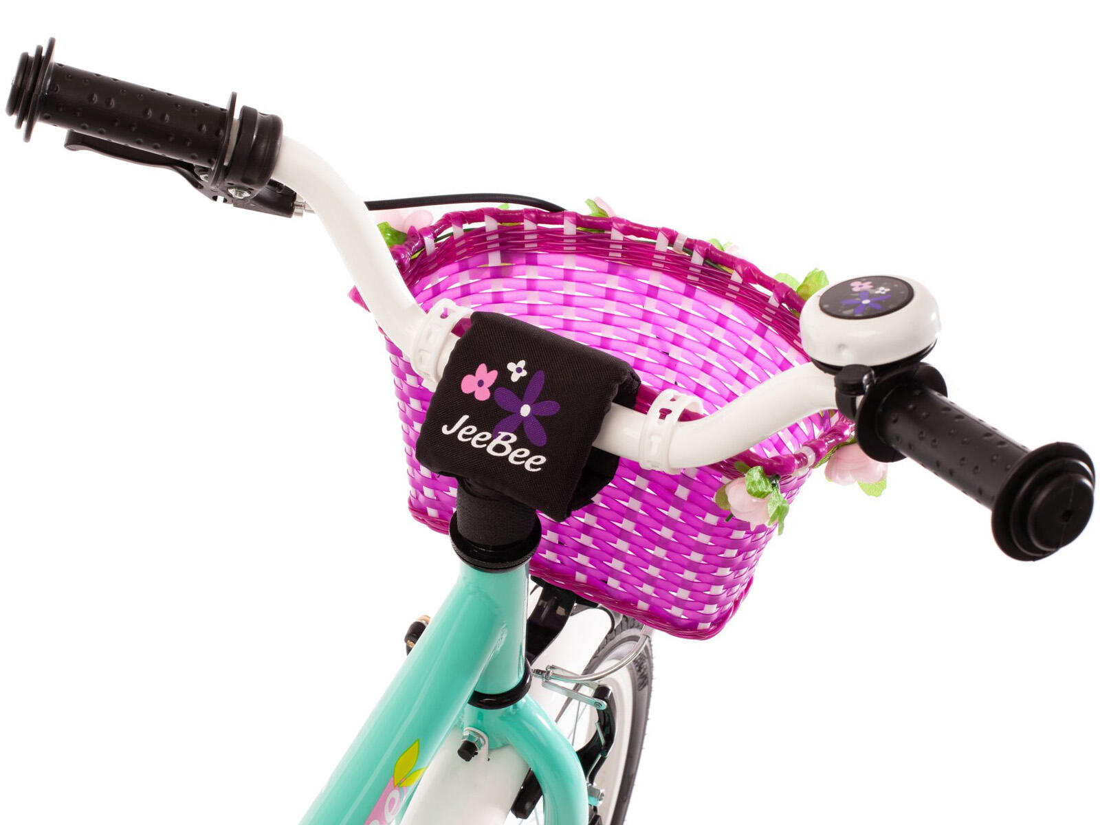 Bachtenkirch kinderfiets Jee Bee 14 inch turquoise 2/3