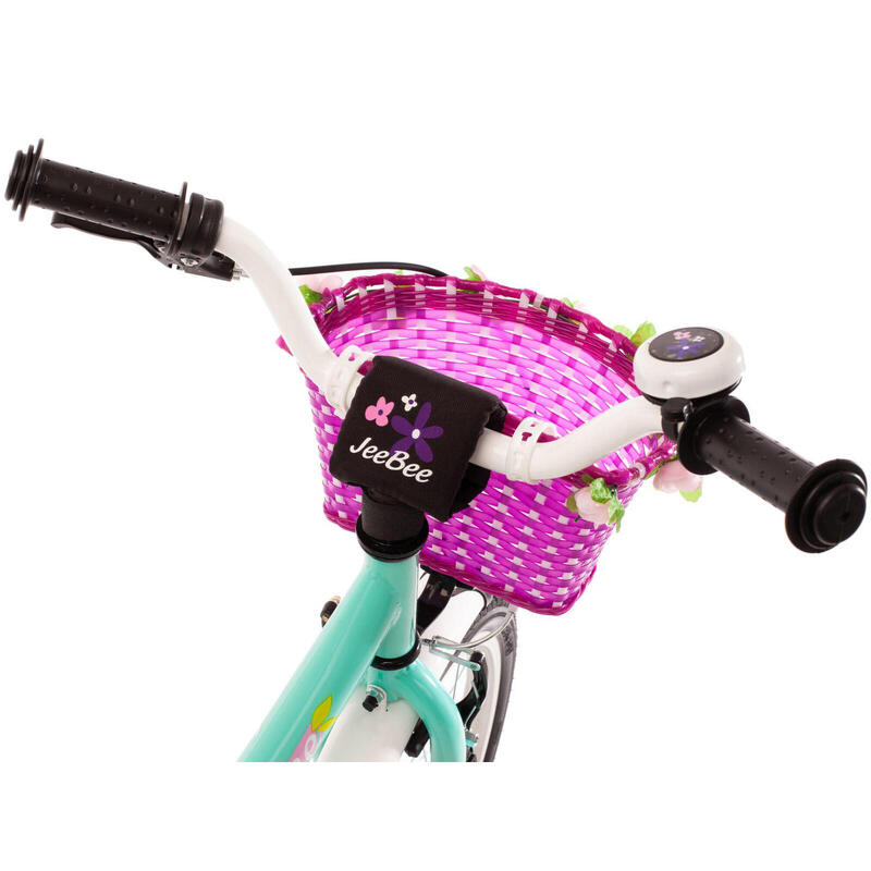 Bachtenkirch kinderfiets Jee Bee 16 inch turquoise