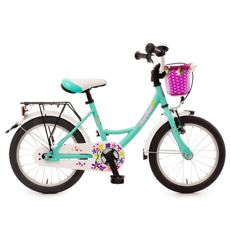 Bachtenkirch kinderfiets Jee Bee 16 inch turquoise