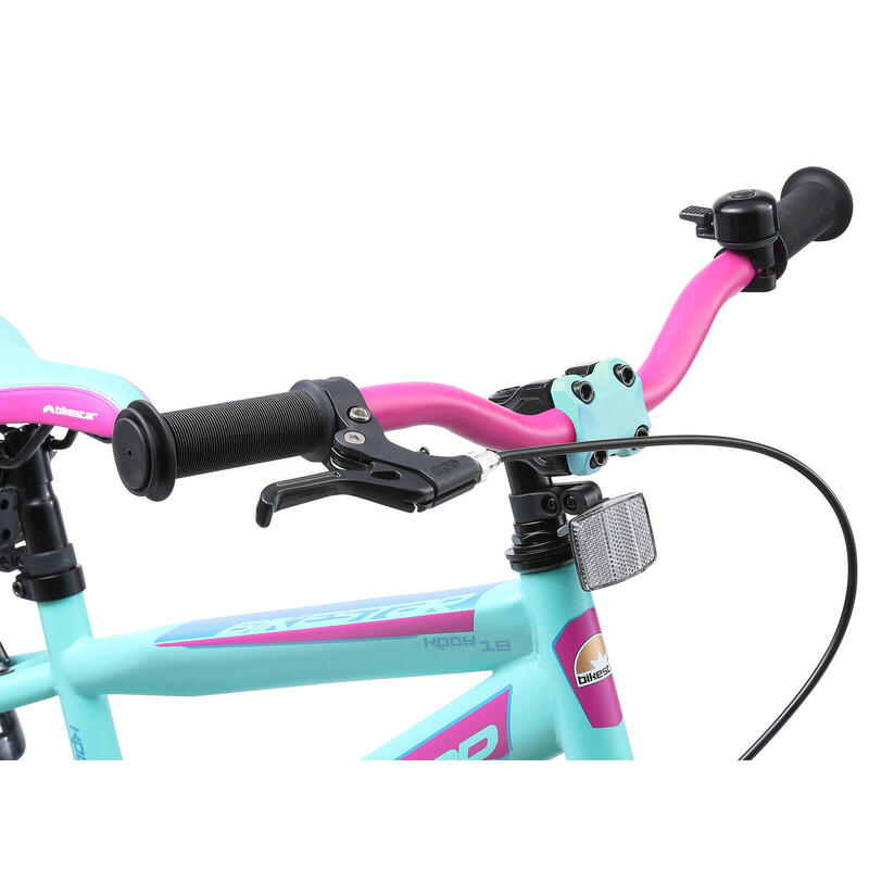 Vélo enfant 18 pouces à partir de 5 - 7 ans, VTC Urban Jungle